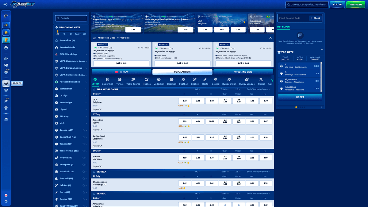 Bassbet sportsbook