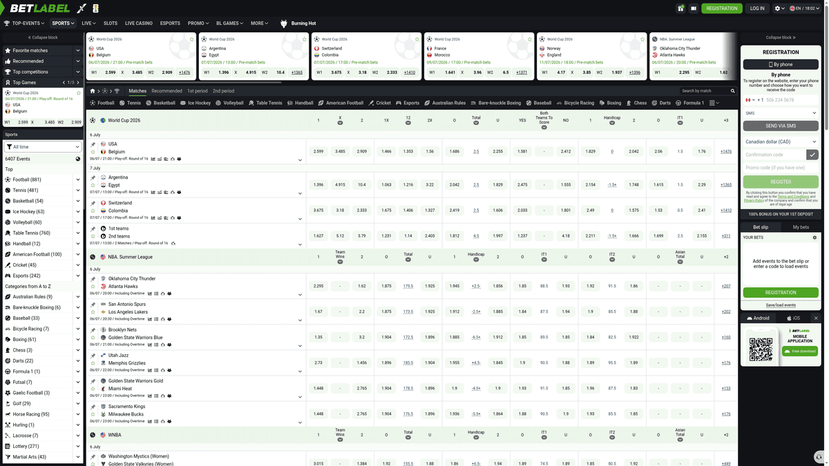 Betlabel sportsbook