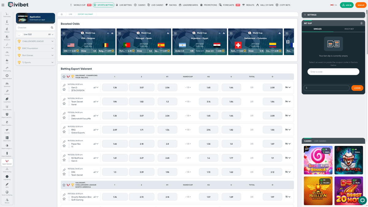 Ivibet sportsbook